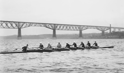 Cornell University Crew, Poughkeepsie Regatta, Poughkeepsie, New York, USA, Bain News Service, 1912