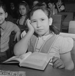 Student at Public School Eight, New York City, New York, USA, Marjorie Collins for Office of War Information, January 1943