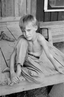 Son of Sharecropper, Mississippi County, Arkansas, USA, Arthur Rothstein for Farm Security Administration (FSA), August 1935