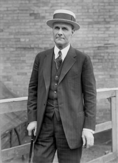 George Lewis "Tex" Rickard, American Boxing Promoter and Founder of New York Rangers Hockey Team, Portrait, Bain News Service, 1924
