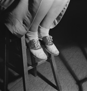 Saddle Shoes of High School Teenage Girl, Washington DC, USA, Esther Bubley for Office of War Information, October 1943