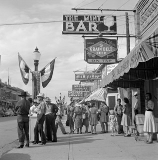 Street Scene, Main Street, Sheridan, Wyoming, USA, Marion Post Wolcott for Farm Security Administration, July 1941