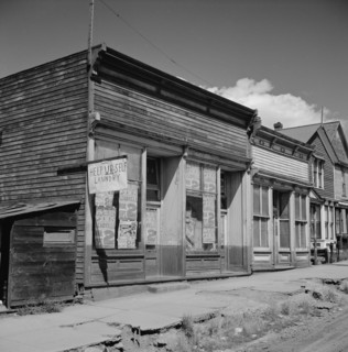 Abandoned Stores in Old Mining Town, Leadville, Colorado, USA, Marion Post Wolcott for Farm Security Administration, September 1941