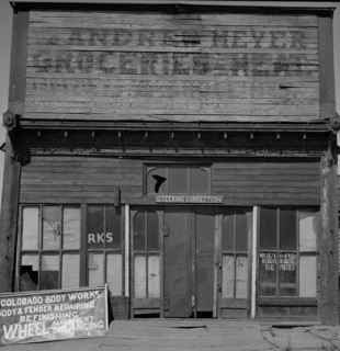 Oldest Store and Building in Old Mining Town, Leadville, Colorado, USA, Marion Post Wolcott for Farm Security Administration, September 1941