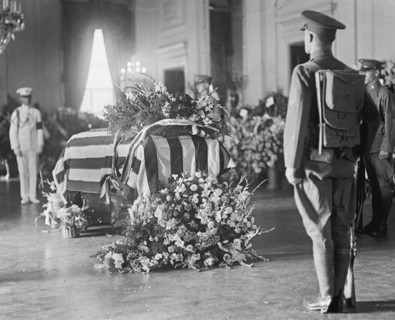 U.S. President Warren G. Harding Funeral, Washington DC, USA, National Photo Company, August 8, 1923