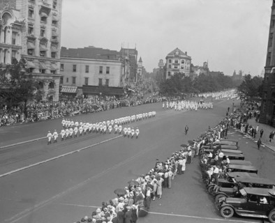 Ku Klux Klan Parade, Washington DC, USA, National Photo Company, August 1925
