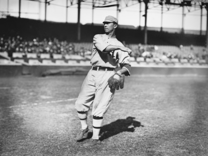 Frank "Home Run" Baker, Major League Baseball Player, Philadelphia Athletics, Portrait, Bain News Service, 1913