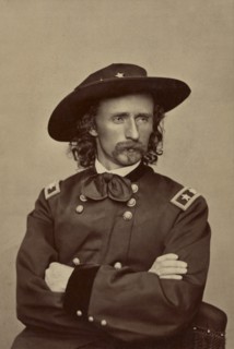 Major General George Armstrong Custer, Portrait in Uniform, Union Army, USA, by Alexander Gardner, 1865