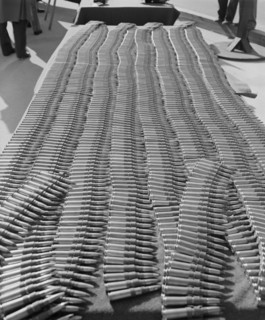 Machine Gun Ammunition for B-29 Super Fortress Bomber, Washington DC, USA, J. Sherrell Lakey for Office of War Information, November 1944