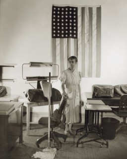Government Charwoman, Washington DC, USA, Gordon Parks for Office of War Information, August 1942