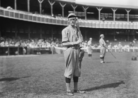 Johnny Evers, Major League Baseball Player, Portrait, Chicago Cubs, USA, Bain News Service, 1910
