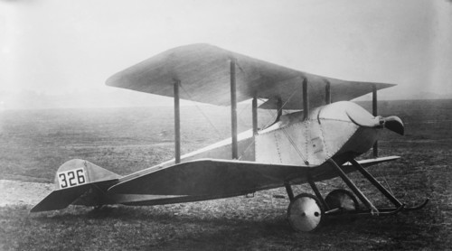 British Sopwith Tabloid Biplane, Aldershot, England, UK, Bain News Service, 1915