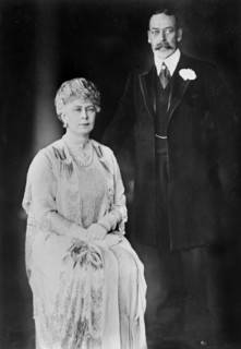 Queen Mary and King George V, Portrait, London, England, UK, Bain News Service, 1926