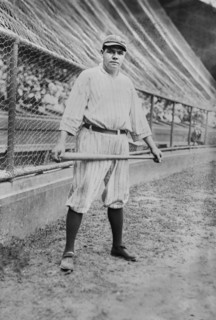 Babe Ruth, Major League Baseball Player, New York Yankees, Portrait, Bain News Service, 1921