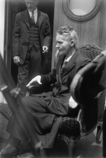 Marie Curie, Polish-Born French Physicist, Portrait during Trip to USA to Raise Funds for Radium Research, Bain News Service, 1921