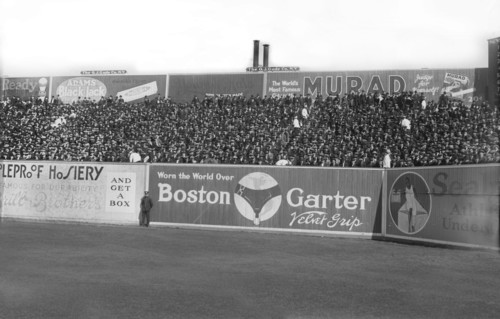 Crowd at Polo Grounds during World Series Game between New York Yankees and New York Giants, New York City, New York, USA, Bain News Service, October 1921