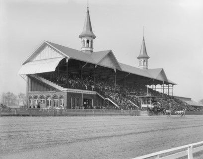 Churchill Downs, Louisville, Kentucky, USA, Detroit Publishing Company, April 1901
