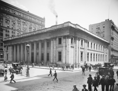 Illinois Trust and Savings Bank, Chicago, Illinois, USA, Detroit Publishing Company, 1900