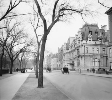 Fifth Avenue at 65th Street, New York City, New York, USA, Detroit Publishing Company, 1901