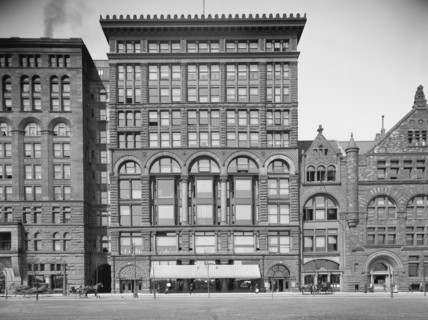 Fine Arts Building, Chicago, Illinois, USA, Detroit Publishing Company, 1900