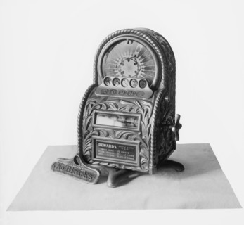 Roulette Machine by Caille-Schiemer Co., USA, Detroit Publishing Company, 1900