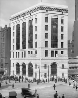Wayne County and Home Savings Bank Building, Detroit, Michigan, Detroit Publishing Company, 1915