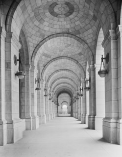 Corridor, Union Station, Washington DC, USA, Detroit Publishing Company, 1910