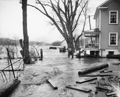 Flooding, Potomac River, Washington DC, USA, Harris & Ewing, March 1936