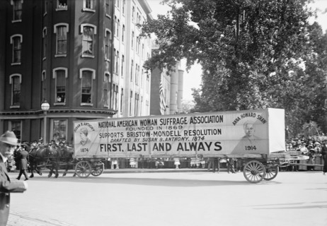 Woman Suffrage Parade, Washington DC, USA, Harris & Ewing, May 1914