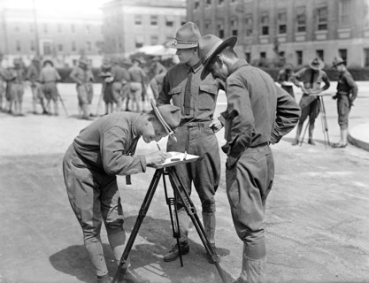 U.S. Military Training during World War I, Harris & Ewing, 1917