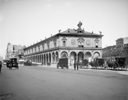 Herald Building, New York City, New York, USA, Detroit Publishing Company, 1905