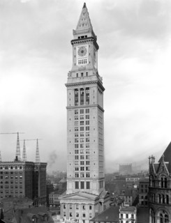 Custom House Tower, Boston, Massachusetts, USA, Detroit Publishing Company, 1915