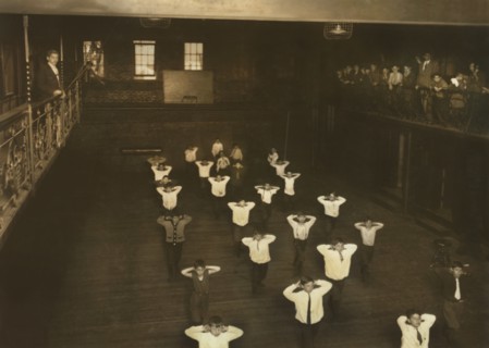 Gym Class, Henry Street Settlement, New York City, New York, USA, Lewis Hine for National Child Labor Committee, May 1910