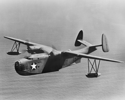 U.S. Navy PBM-3 "Mariner" Patrol Bomber, Office of War Information, 1940's