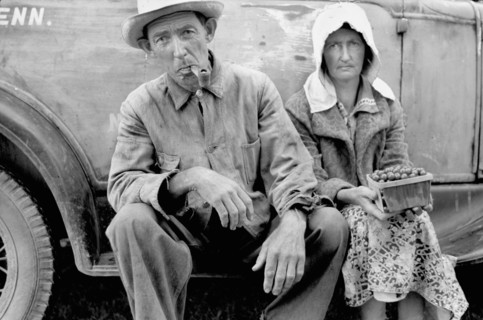 Migrant Fruit Workers from Arkansas, Berrien County, Michigan, USA, John Vachon for Farm Security Administration July 1940