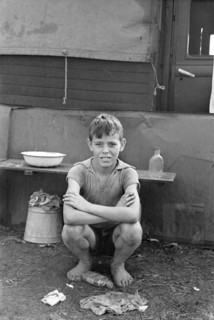 Son of a Migrant Citrus Worker near Winter Haven, Florida, USA, Arthur Rothstein for U.S. Resettlement Administration, January 1937