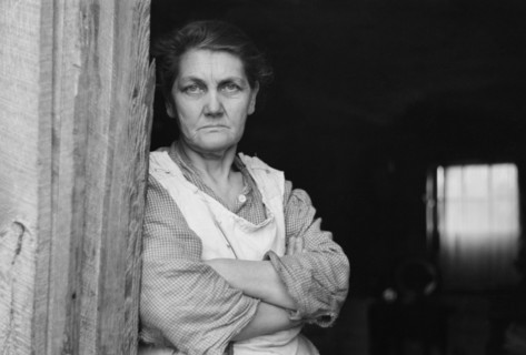 Rehabilitation Client's Wife, Jackson County, Ohio, USA, Theodore Jung for U.S. Resettlement Administration, April 1936