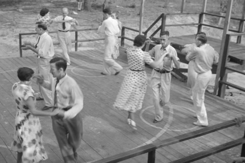 Square Dance, Skyline Farms, Alabama, USA, Ben Shahn, U.S. Resettlement Administration, 1937