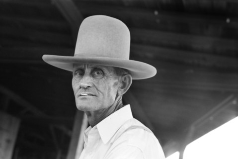 East Texan, Head and Shoulders Portrait, Jacksonville, Texas, USA, Russell Lee, Farm Security Administration, October 1939