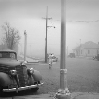 Dust Storm, Amarillo, Texas, USA, Arthur Rothstein, Farm Security Administration, April 1936