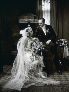 Wedding Couple, Portrait, circa 1930