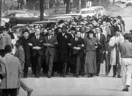 Civil Rights Demonstrators Marching, Selma, Alabama, March 15, 1965