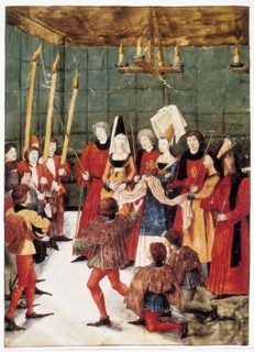 Ladies Presenting Prizes to the Winners of a Tournament