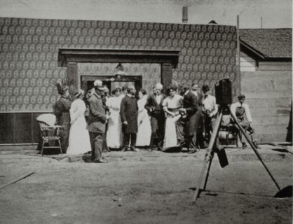 Movie Set, Selig Studio, First Movie Studio in California, 1908