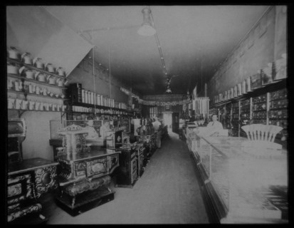 Hardware and Appliances Store, Interior, Madison, South Dakota, USA, circa 1910