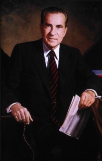 Richard M. Nixon (1913-1994), 37th President of the United States, Official Presidential Portrait, 1968