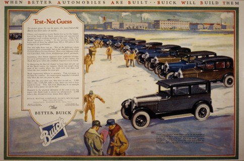 Advertisement, Buick Motor Company, 1926