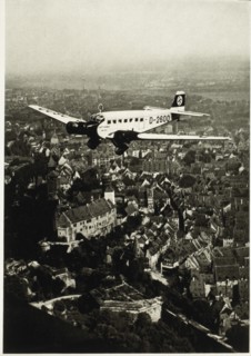 Adolf Hitler's Junker D-2600 Over Nuremberg Germany, Beginning of Reichsparteitag, 1936