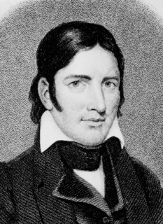 Davey Crockett (1786-1836) American Frontiersman and Congressman, Died at the Alamo, Portrait