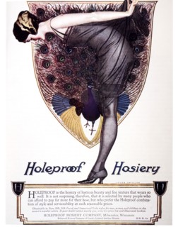 Advertisement, Holeproof Hosiery, circa 1925